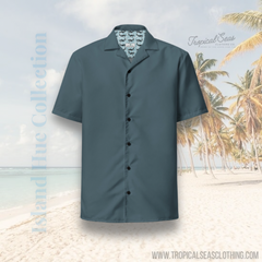 Storm Blue button shirt