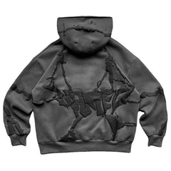 Y2K Style Streetwear Zip Hoodie for Men and Women