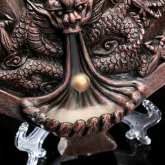 Dragon Tower Incense Burner - Half Mechanical Ceramic Decor