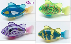Electric Flash Swimming Fish